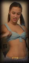 girl with cute little tits